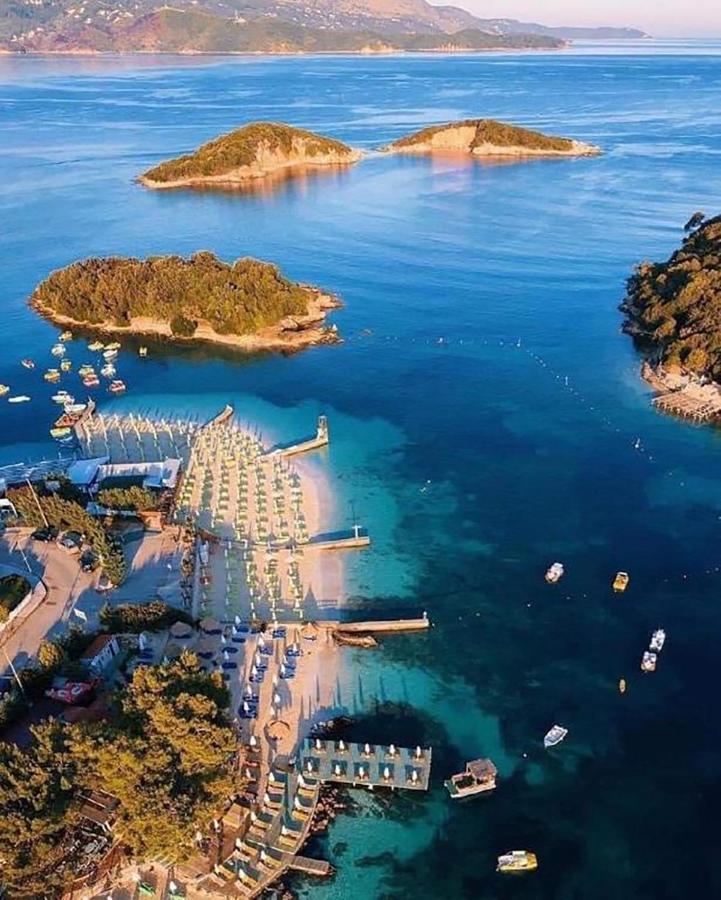 Hotel Driloni Ksamil Exterior foto